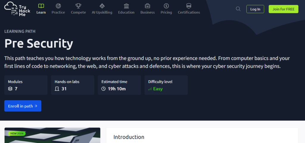 TryHackMe - hands-on practice