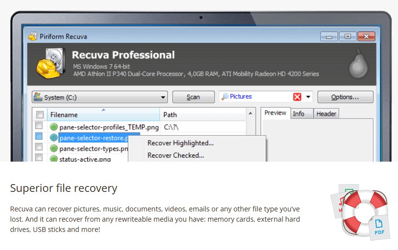 recuva-professional