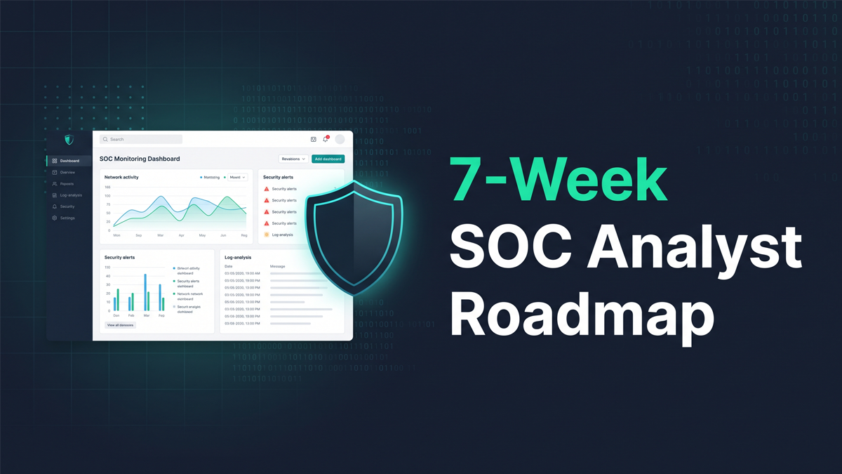Free SOC Analyst Roadmap for Beginners